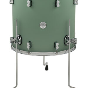 PDP Concept Maple 16" x 18" Floor Tom Satin Seafoam Finish Ply with Chrome Hardware