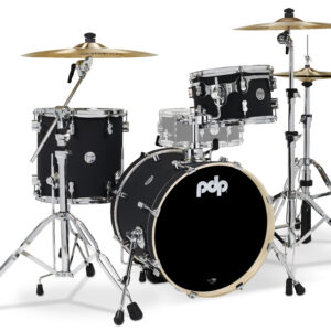 Concept Maple Series 3-Piece Bop Shell Pack, Satin Black