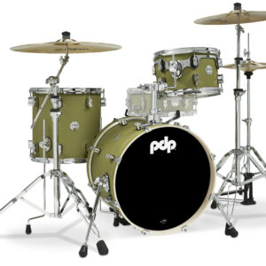 Concept Maple Series 3-Piece Bop Shell Pack, Satin Olive