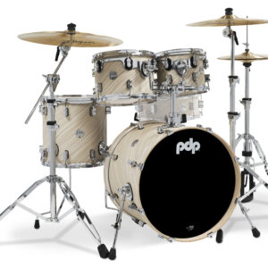 PDP Concept Maple 4-Piece Fusion Shell Pack, Twisted Ivory