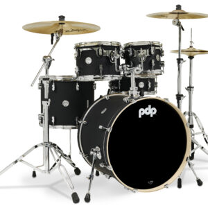 PDP Concept Maple 5-Piece Shell Pack, Satin Black