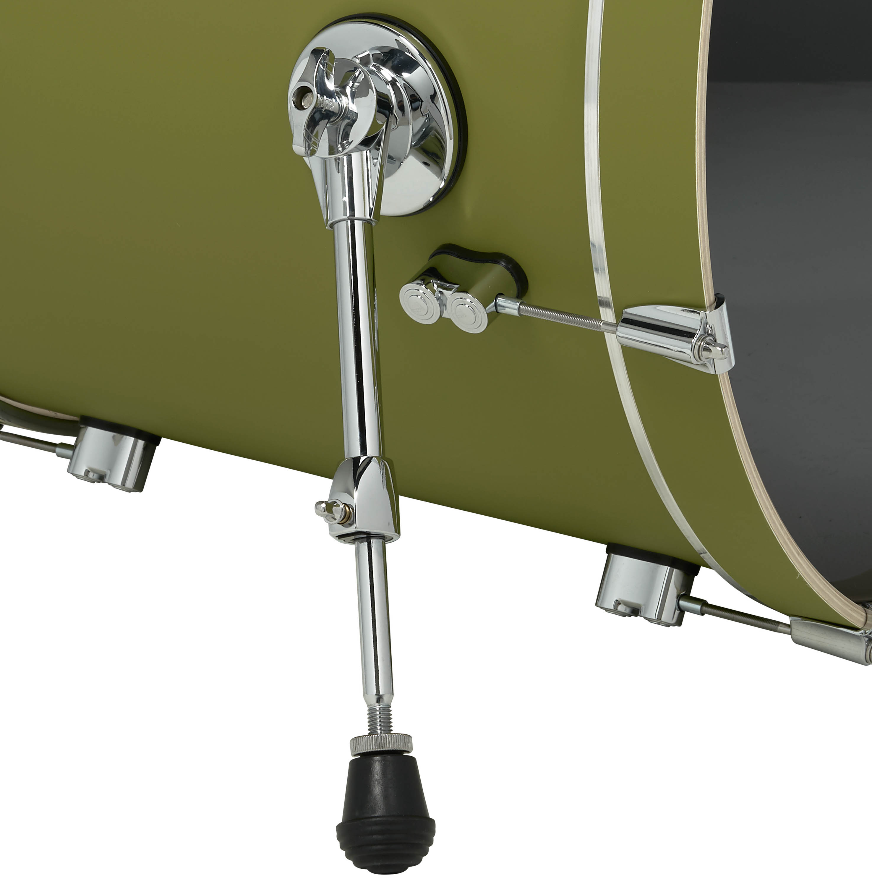 PDP Concept Series 7-Piece Maple Shell Pack, Satin Olive FinishPly - Image 6