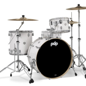 Concept Maple Series 3-Piece Rock Shell Pack, Pearlescent White Lacquer