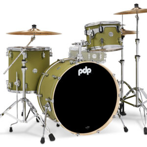 Concept Maple Series 3-Piece Rock Shell Pack, Satin Olive