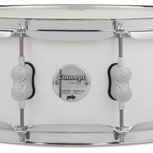 Concept Maple 5.5" x 14" Pearlescent White Lacquer Snare