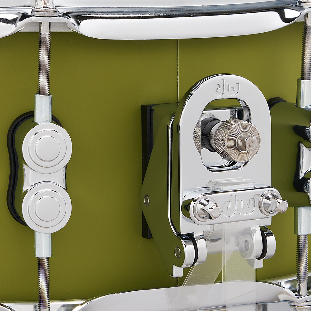 Concept Maple 5.5" x 14" Satin Olive FinishPly Snare - Image 2