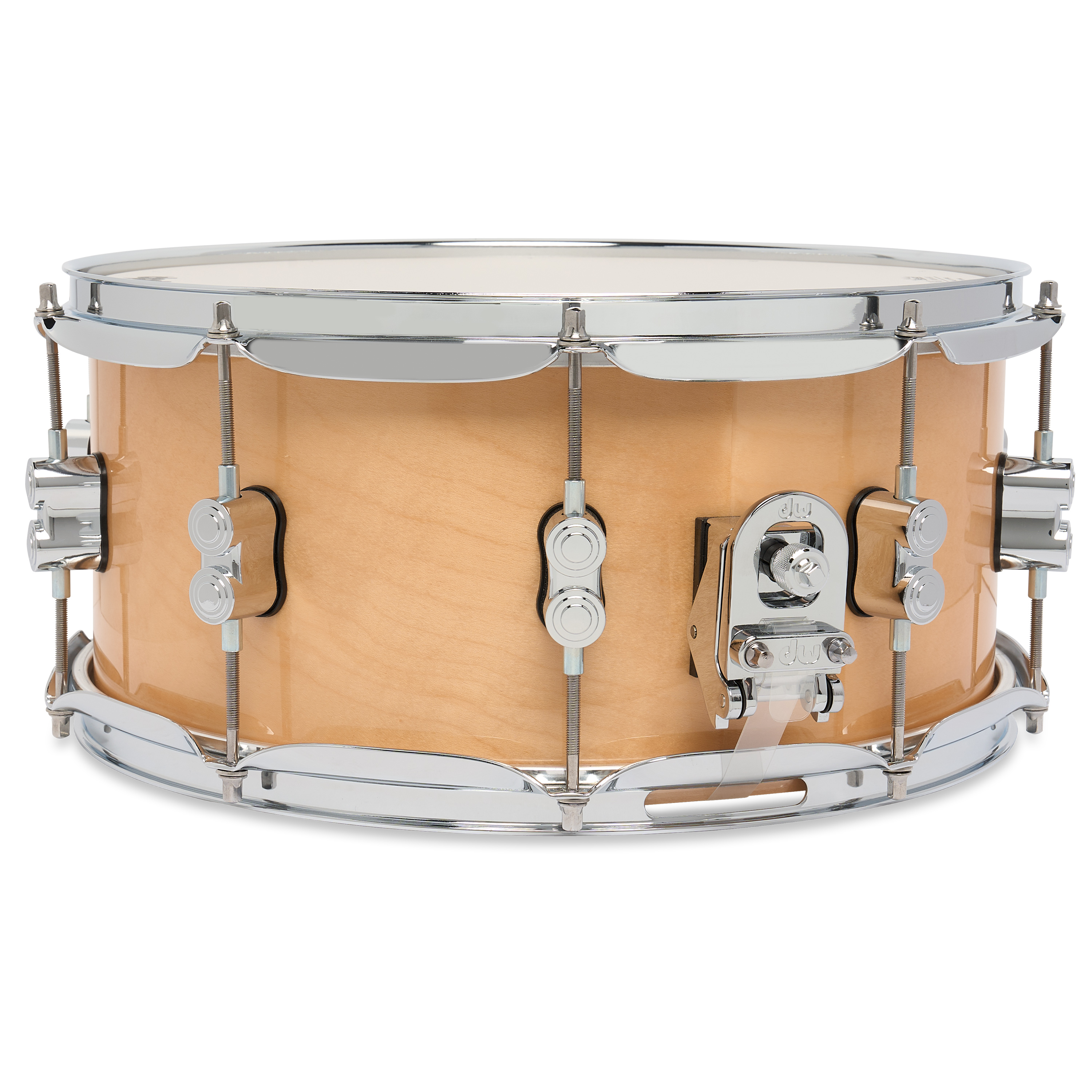 Concept Maple 6.5" x 14" Natural Lacquer Snare - Image 2