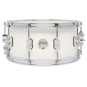 Concept Maple 6.5" x 14" Pearlescent White Lacquer Snare