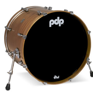 PDP Concept Series Maple Exotic Bass Drum, 18" x 22", Natural Honey Mahogany