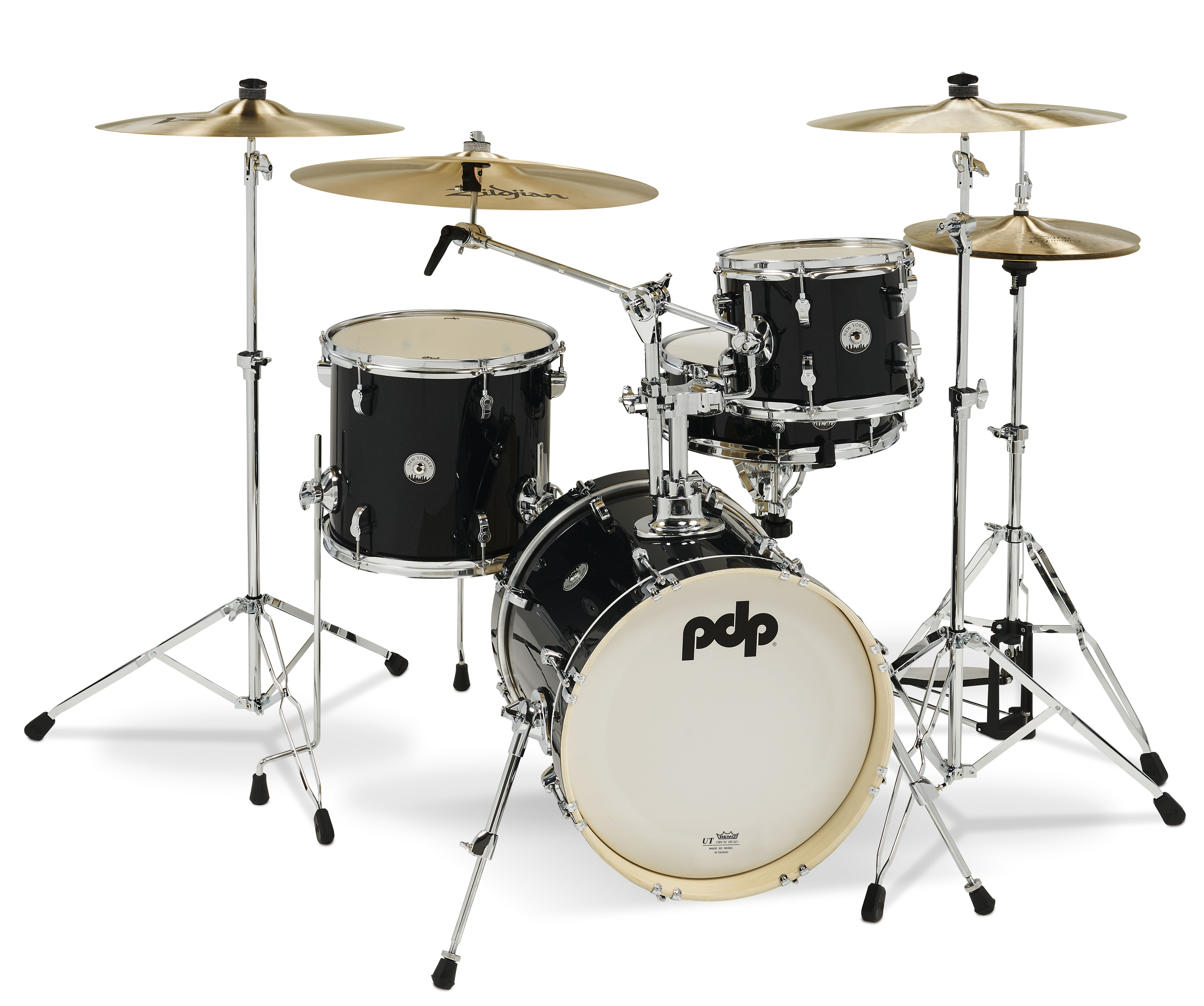 New Yorker Black Onyx Sparkle, 4-Piece Shell Pack