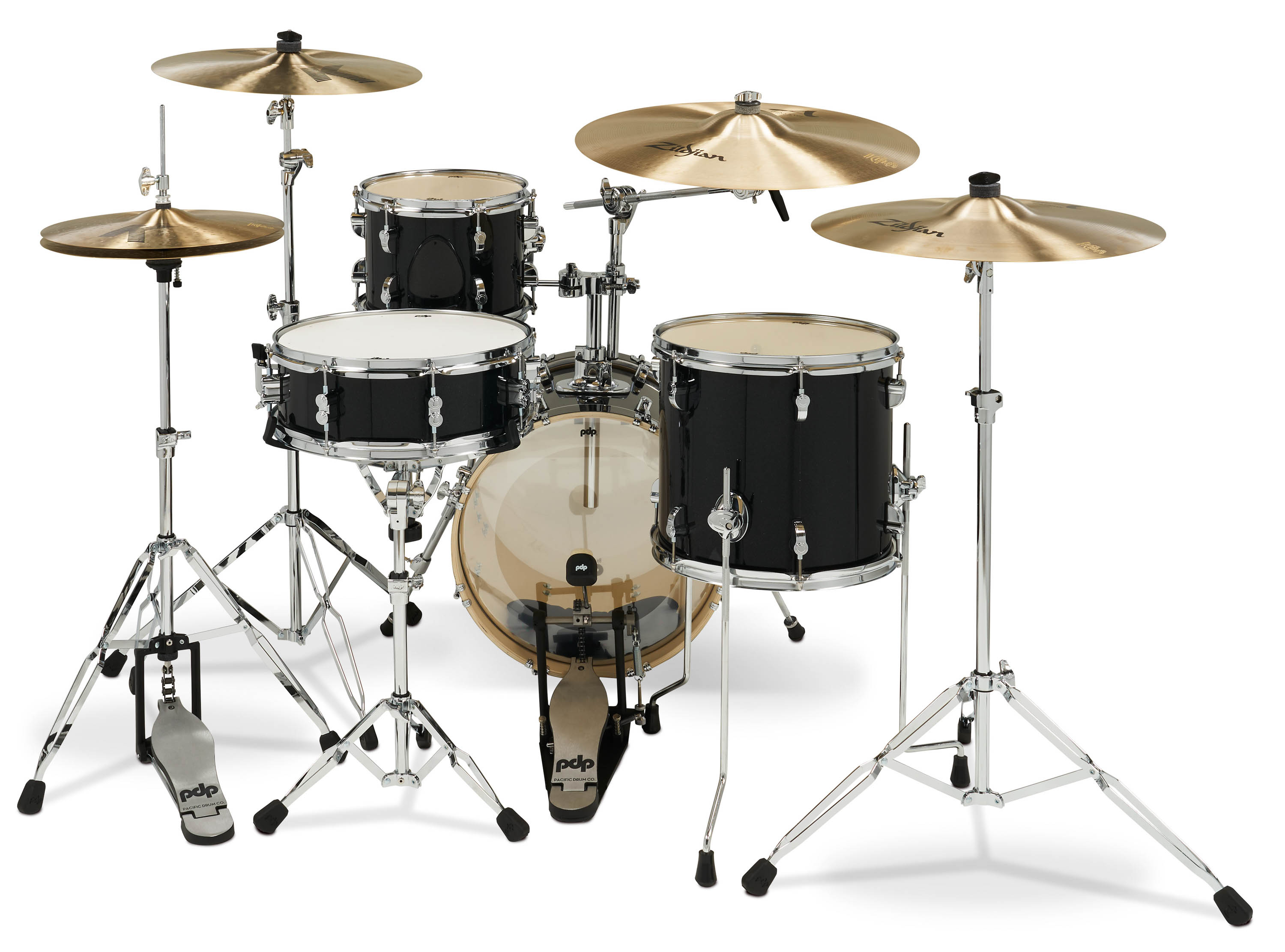 New Yorker Black Onyx Sparkle, 4-Piece Shell Pack - Image 3