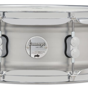 Concept Series 5" x 14" 1.2mm Natural Satin Brushed Aluminum Snare