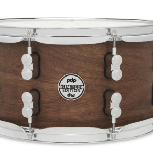 PDP LTD Maple/Walnut Snare, Natural Satin, 7" x 13"