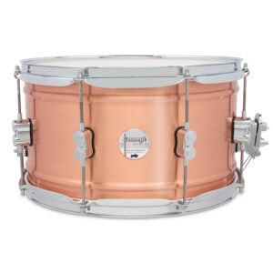 Concept Series 8" x 14" 1.2mm Natural Satin Brushed Copper Snare