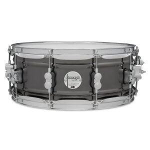 PDP Concept Series Metal Snare, 5.5" x 14", Black Nickel Over Steel w/ Chrome Hardware