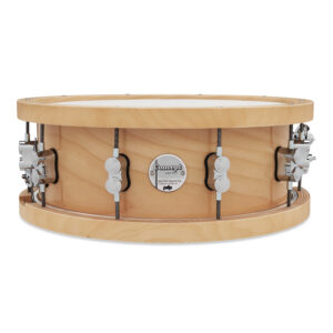 Concept 20-Ply 5.5" x 14" Thick Wood Hoop Natural Maple Snare
