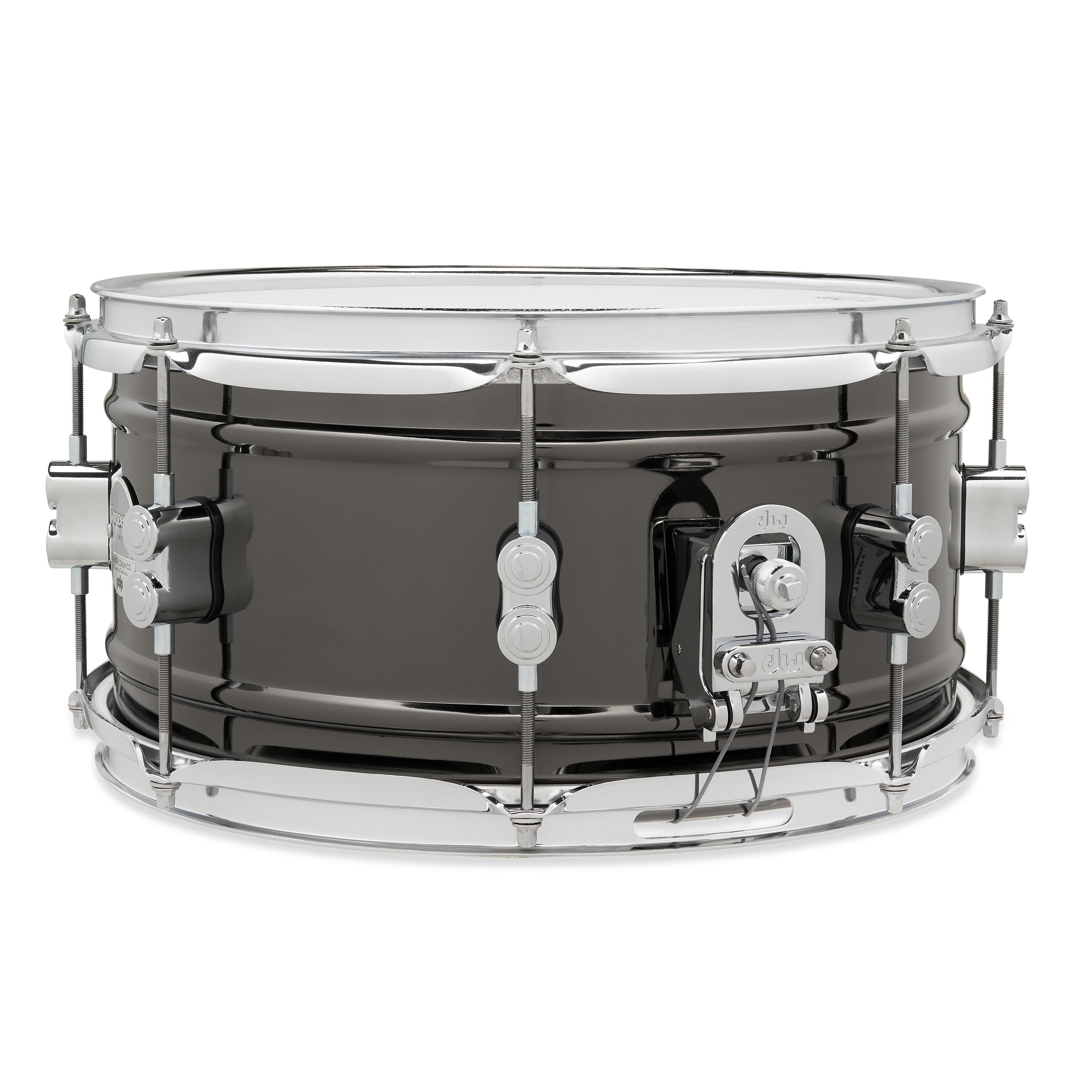 PDP Concept Series Metal Snare, 6.5" x 13", Black Nickel Over Steel w/ Chrome Hardware - Image 2