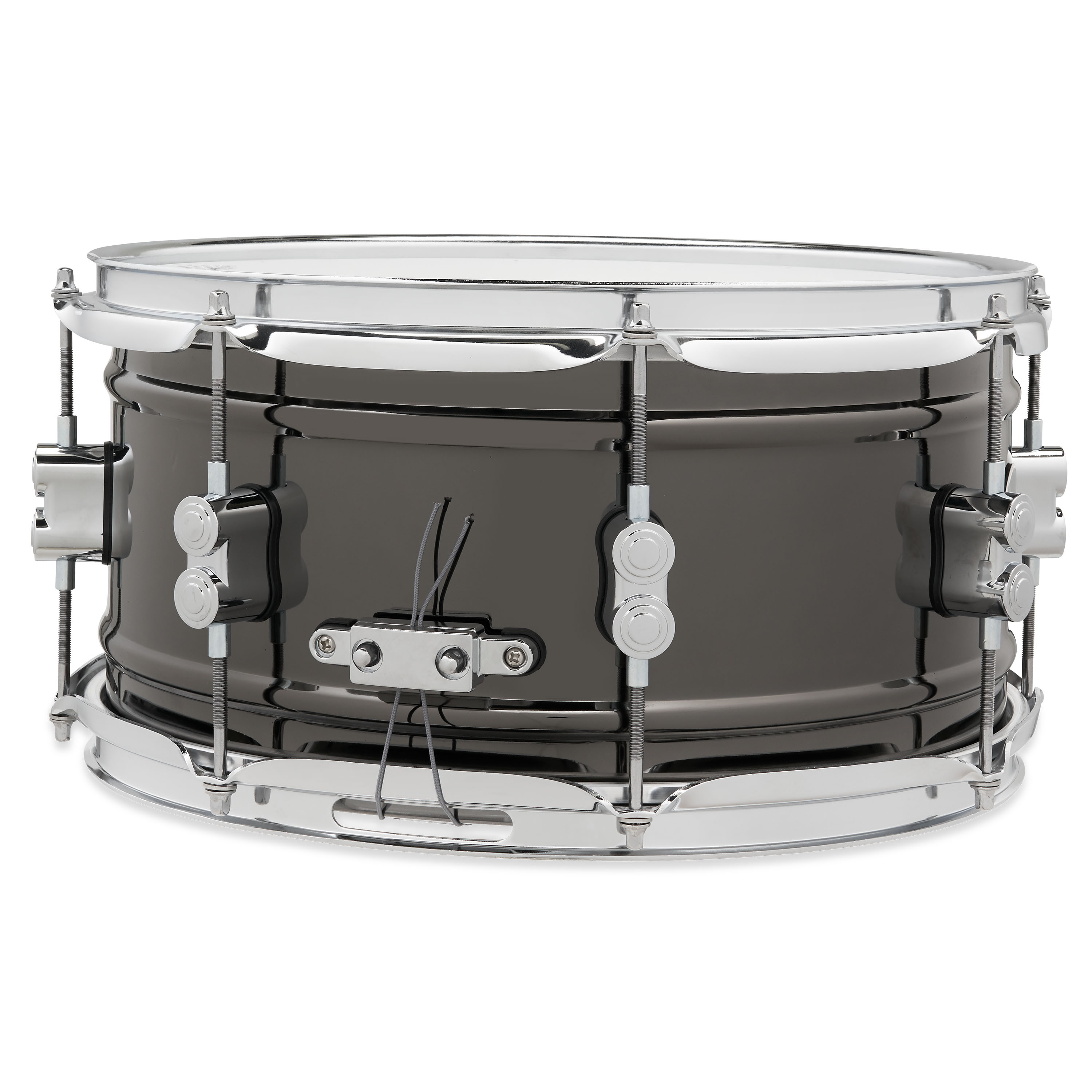 PDP Concept Series Metal Snare, 6.5" x 13", Black Nickel Over Steel w/ Chrome Hardware - Image 4