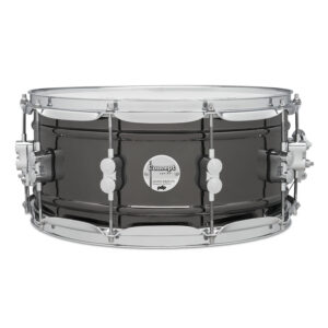 PDP Concept Series Metal Snare, 6.5" x 14", Black Nickel Over Steel w/ Chrome Hardware