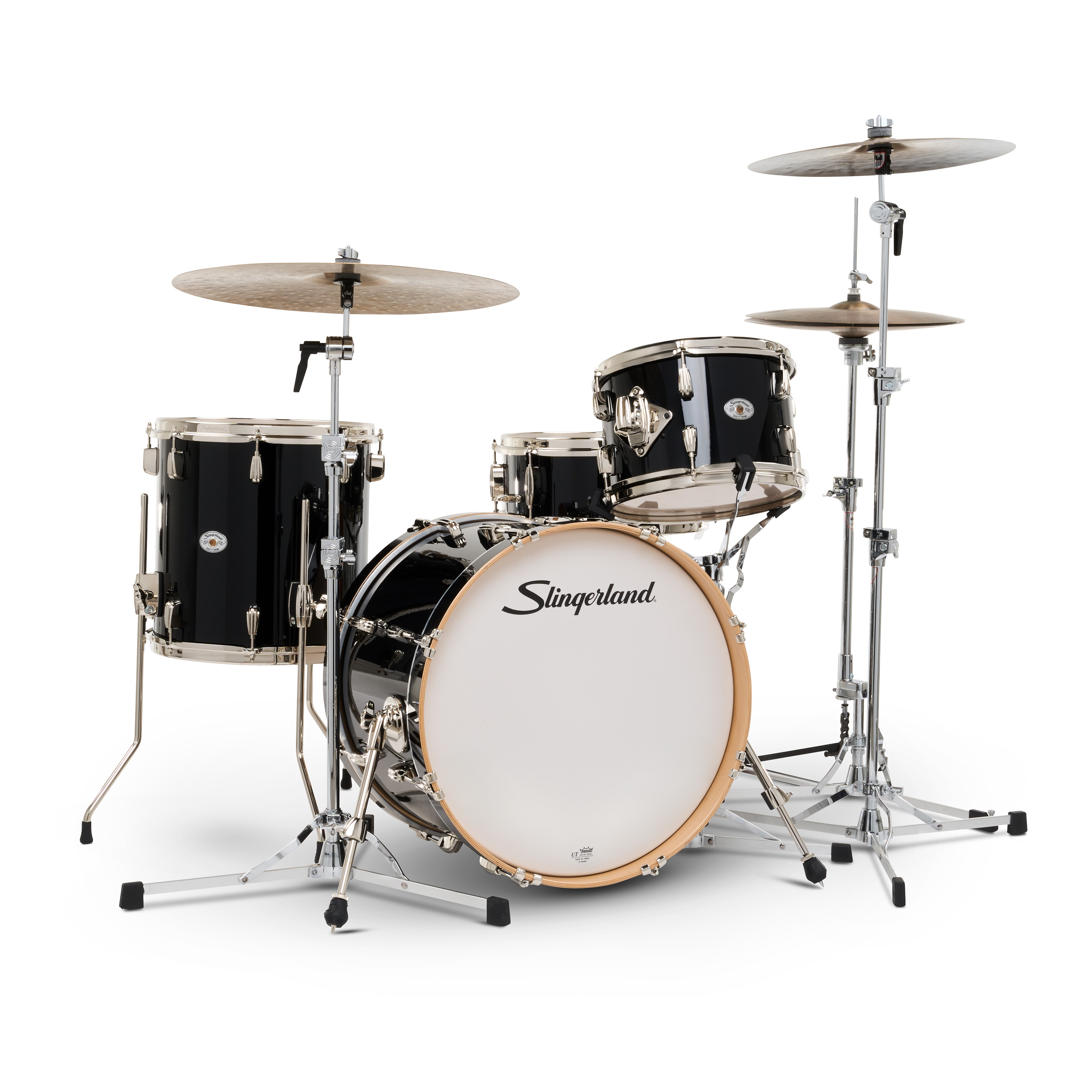 Studio King Outfit, 4-Piece, 12/14F/20K/5.5x14S, Del Norte Black Lacquer