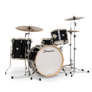 Studio King Outfit, 4-Piece, 13/16F/22K/6.5x14S, Del Norte Black Lacquer