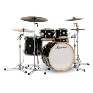 Studio King Outfit, 5-Piece, 10/12/16F/22K/6.5x14S, Del Norte Black Lacquer