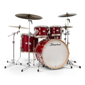 Studio King Outfit, 5-Piece, 10/12/16F/22K/6.5x14S, Royal Crimson Lacquer