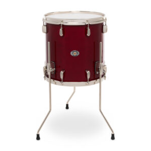 Studio King Floor Tom, 14" x 14", Royal Crimson Lacquer