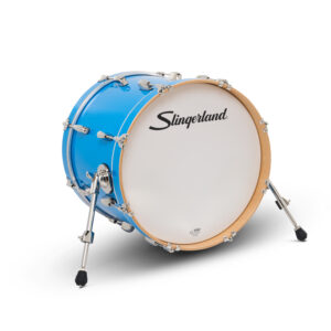 Studio King Bass Drum, 14" x 18", Lunar Blue Lacquer