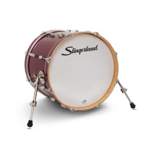 Studio King Bass Drum, 14" x 18", Royal Crimson Lacquer