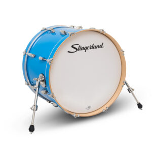 Studio King Bass Drum, 14" x 20", Lunar Blue Lacquer