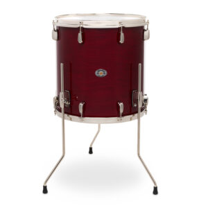 Studio King Floor Tom, 16" x 16", Royal Crimson Lacquer