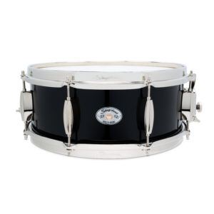 Studio King Snare Drum, 5.5" x 14", Del Norte Black Lacquer