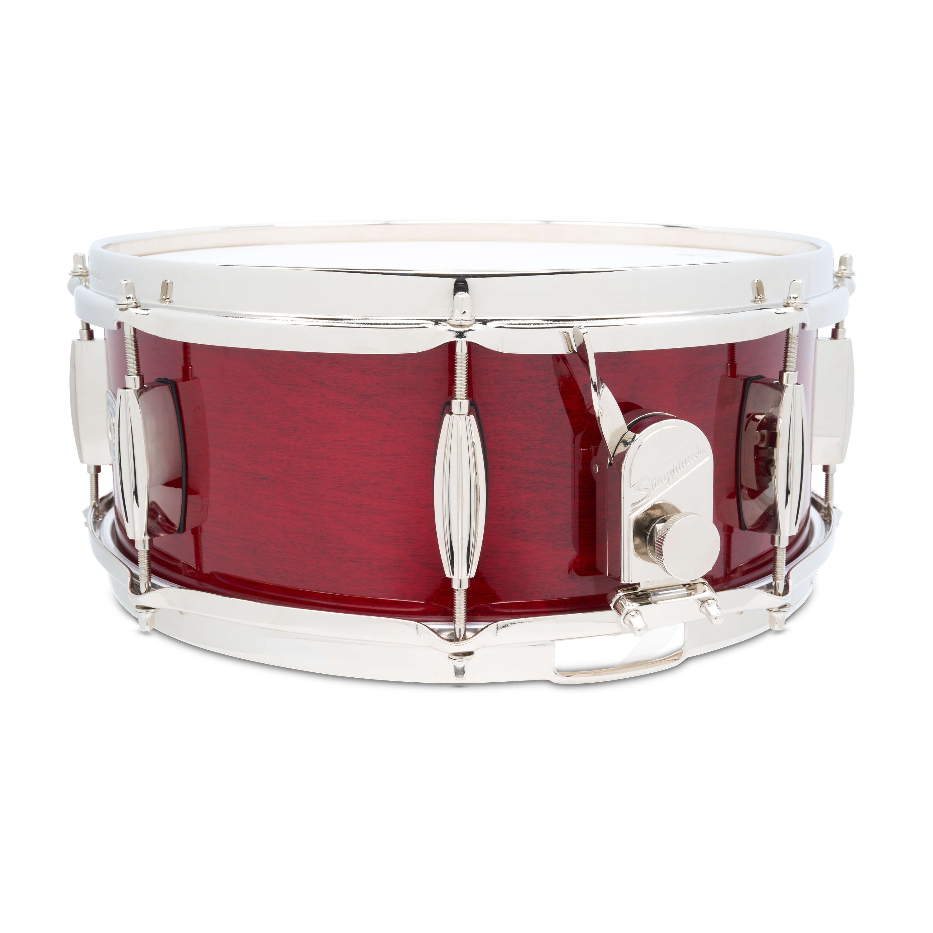 Studio King Snare Drum, 5.5" x 14", Royal Crimson Lacquer - Image 2