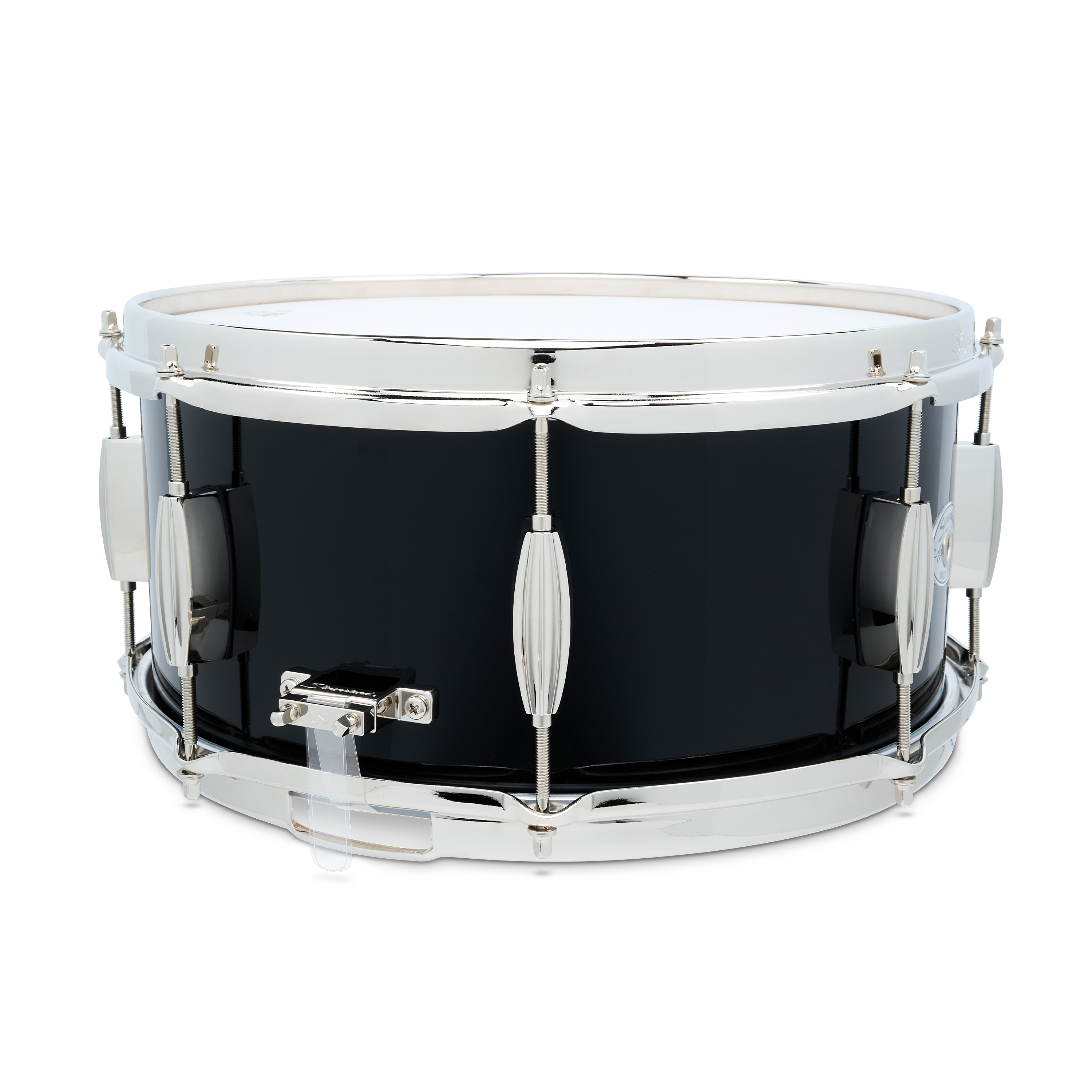 Studio King Snare Drum, 6.5" x 14", Del Norte Black Lacquer - Image 3