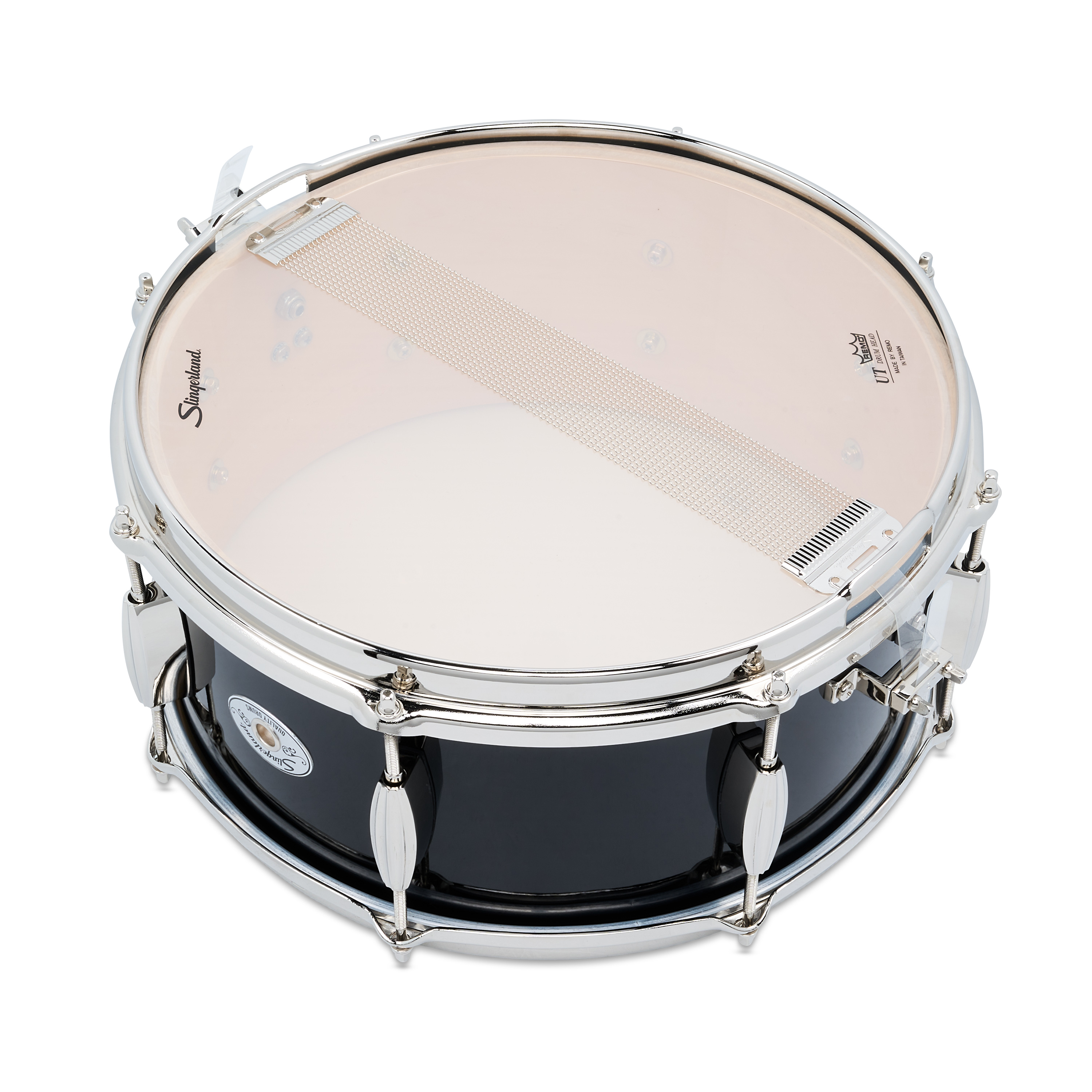 Studio King Snare Drum, 6.5" x 14", Del Norte Black Lacquer - Image 5