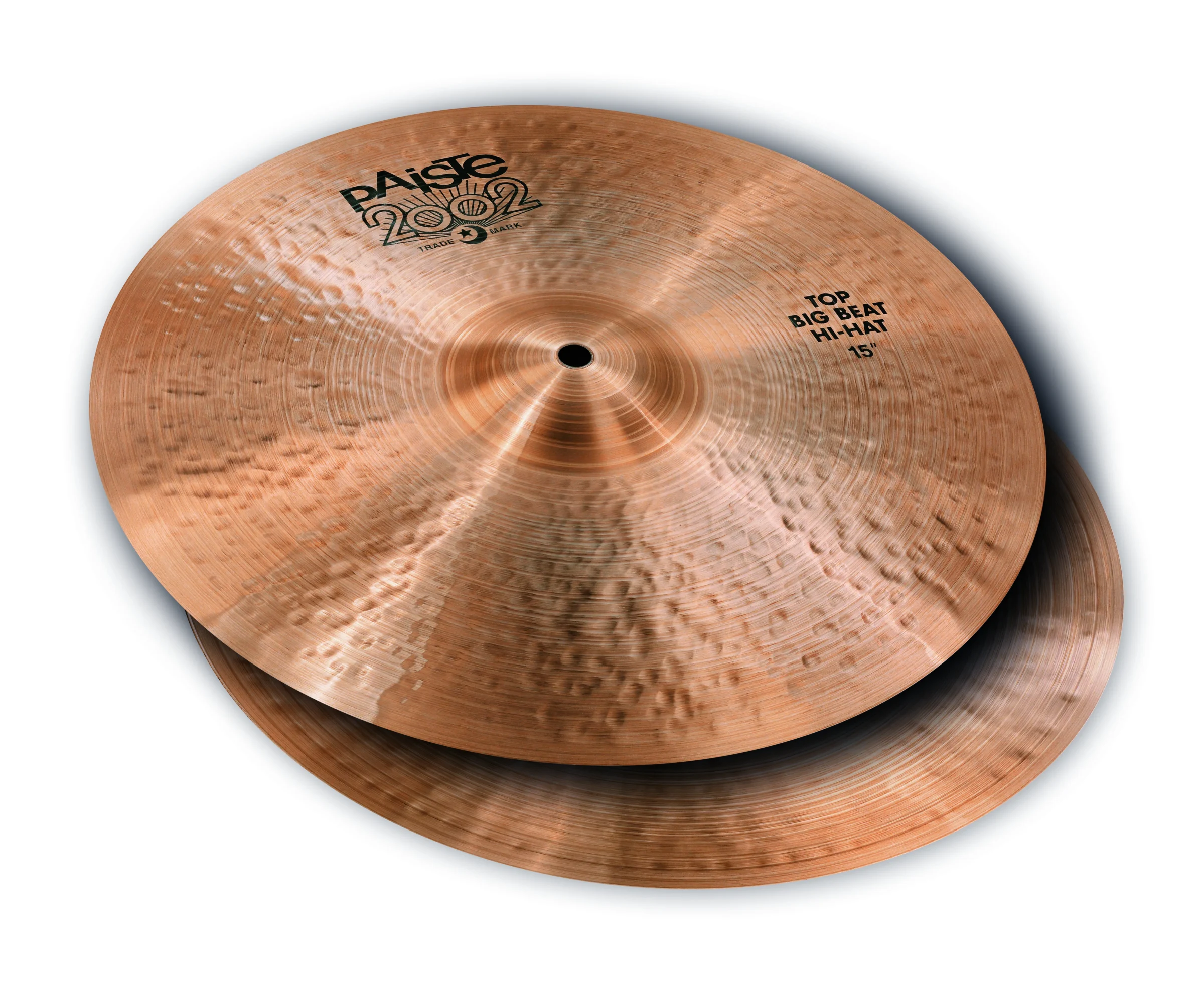 Paiste 15" 2002 Black Series Big Beat Hi-Hat 15 (Bottom)