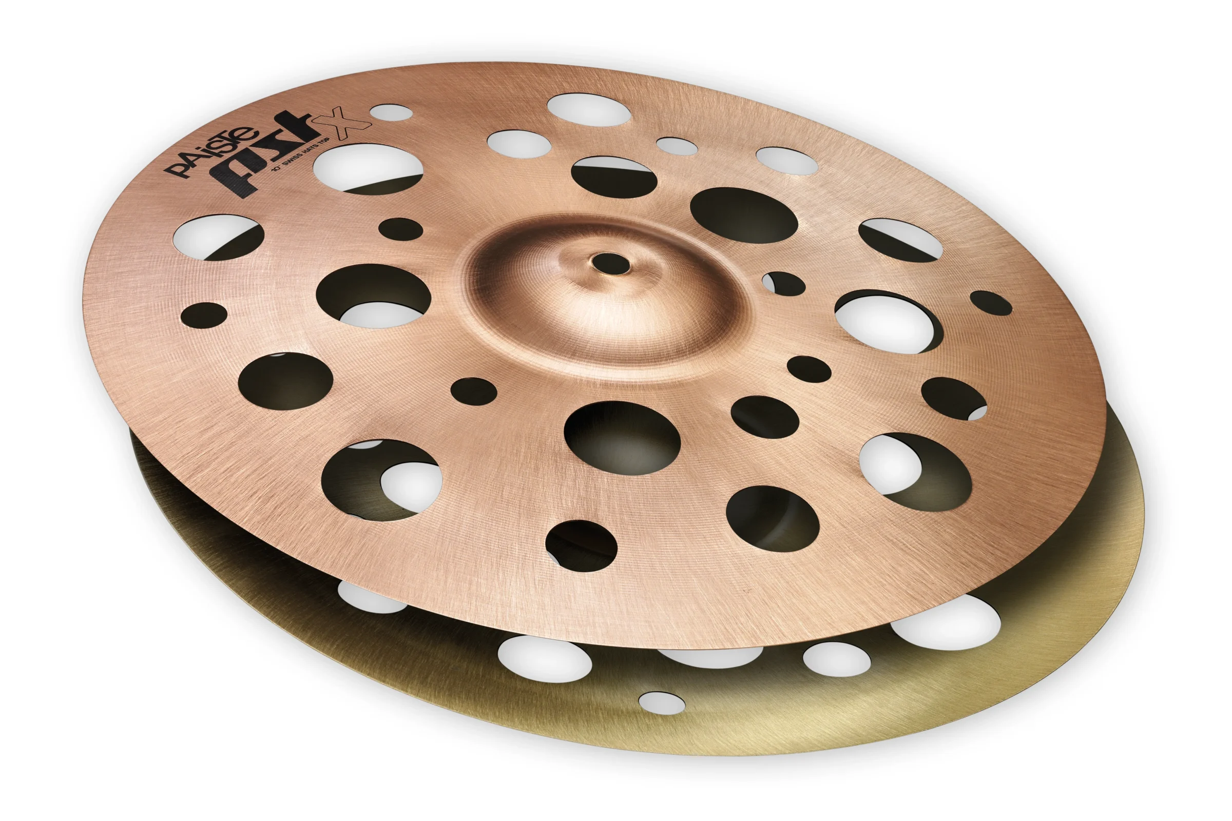 Paiste 10" PST X Series Swiss Hats (Bottom)