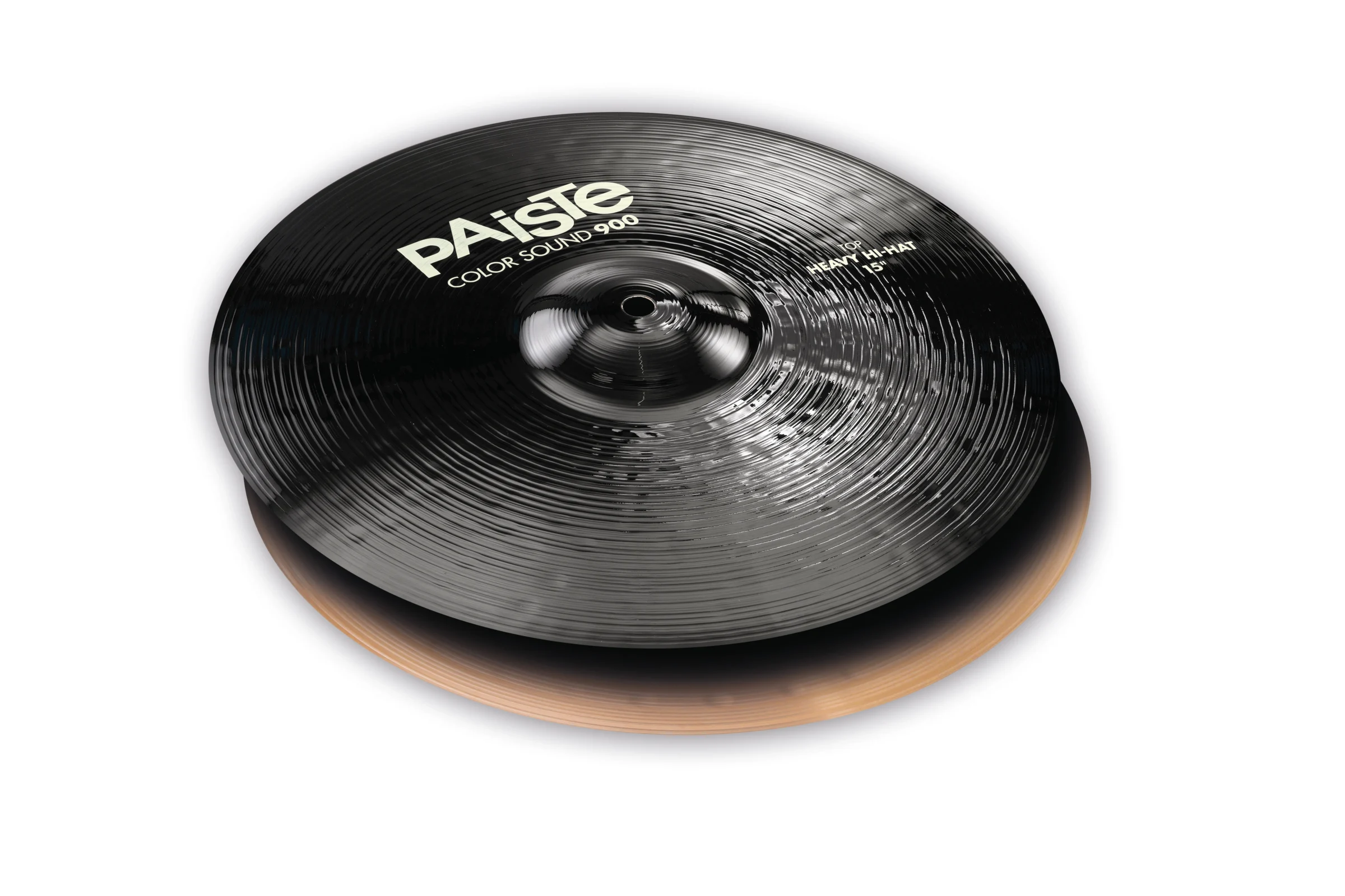 Paiste 15" Color Sound 900 Series Black Heavy Hi-Hat (Pair)