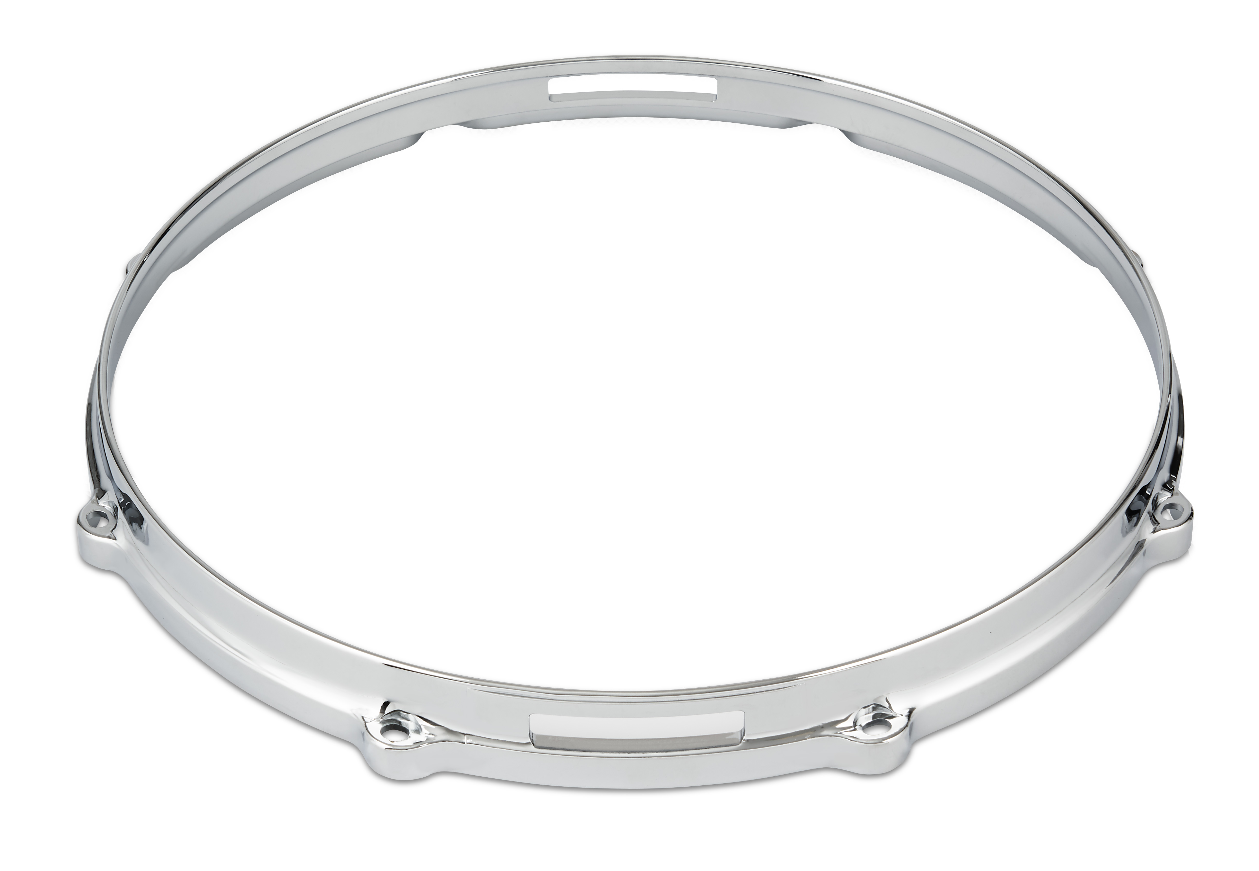 Die-cast 8-Hole Snare-Side Counterhoop, Chrome, 13"