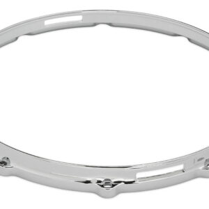Die-cast 10-Hole Snare-Side Chrome Counterhoop Chrome, 14"