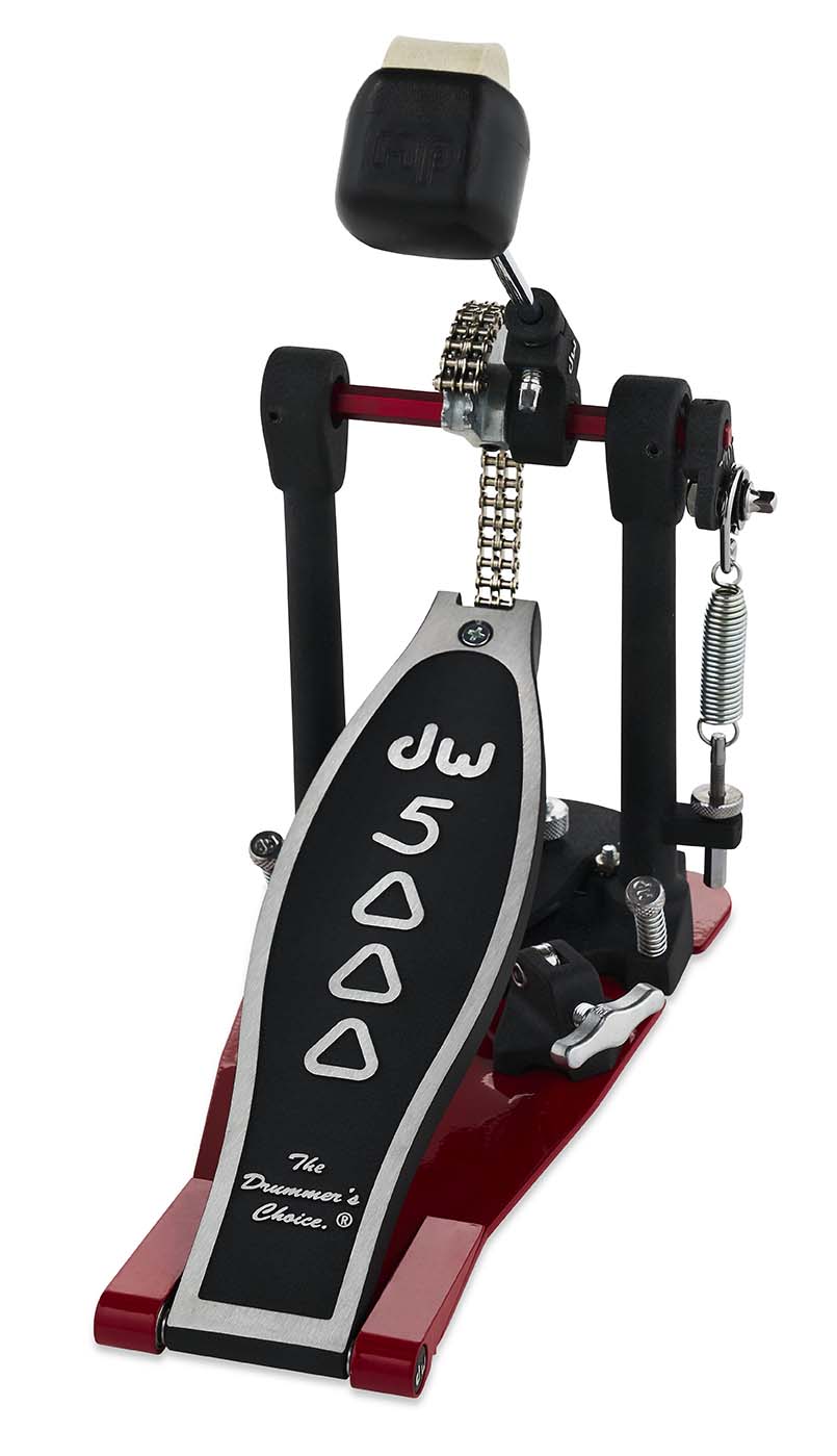 DW 5000 Series Accelerator Heelless Single Bass Drum Pedal w/ Bag
