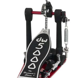 5000 Series Accelerator Single Chain, Narrow Footboard Single Bass Drum Pedal w/ Bag
