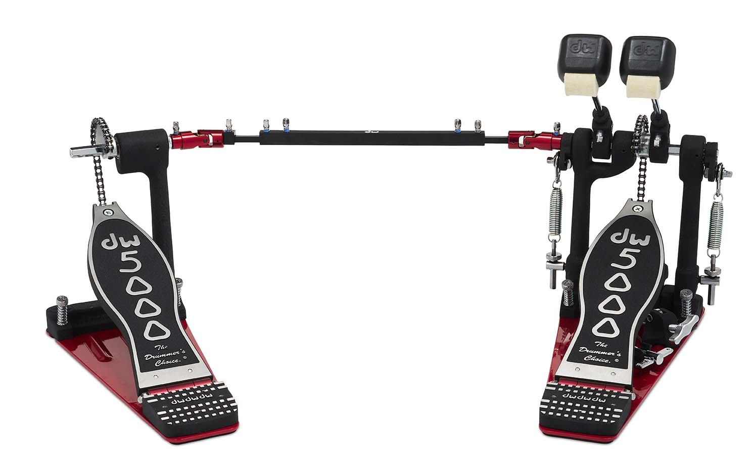 5000 Series Accelerator Single Chain, Narrow Footboard Double Bass Drum Pedal w/ Bag