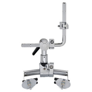 DW Bass Drum Mounted Retro Rail Mount, Short Version, Chrome