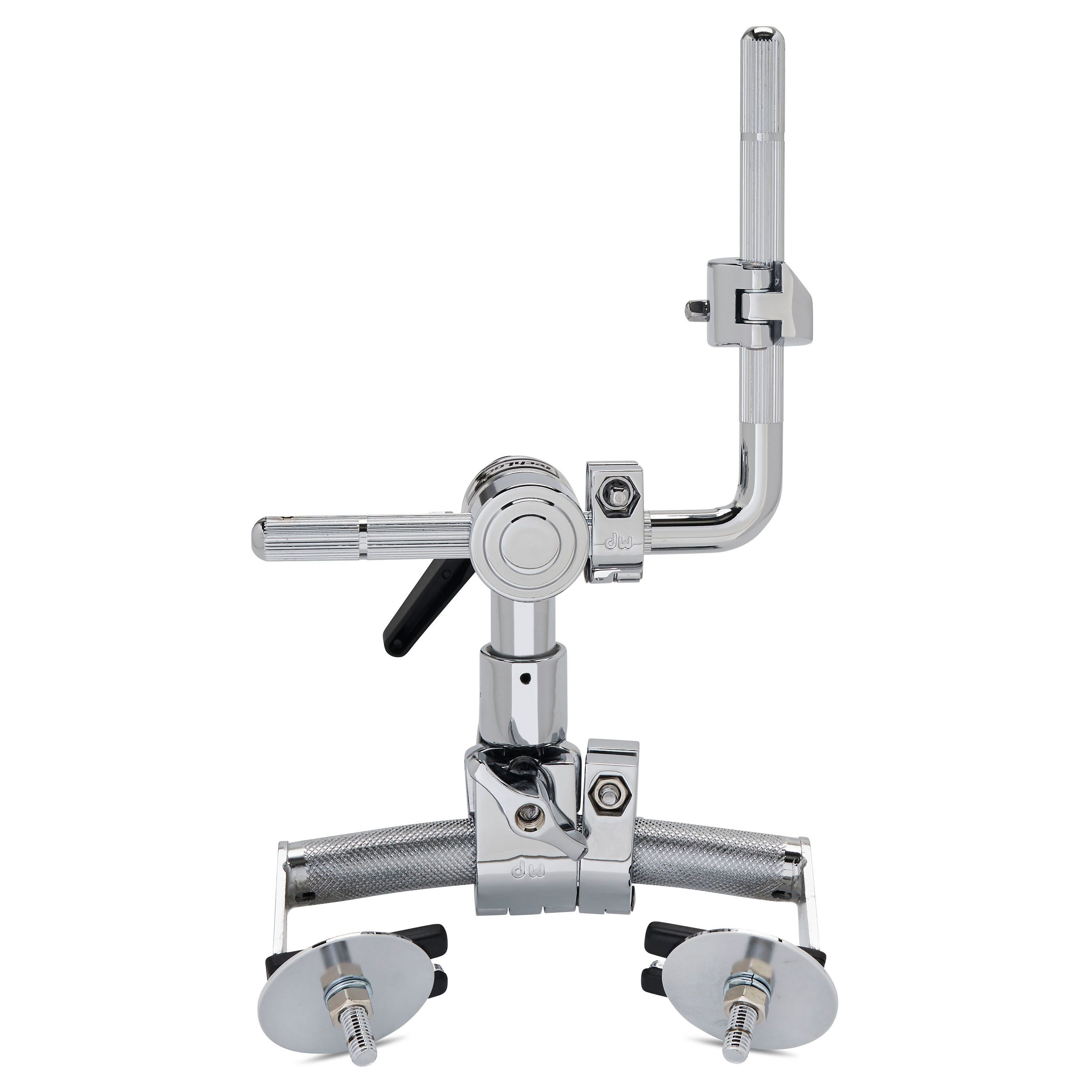 DW Bass Drum Mounted Retro Rail Mount, Short Version, Chrome