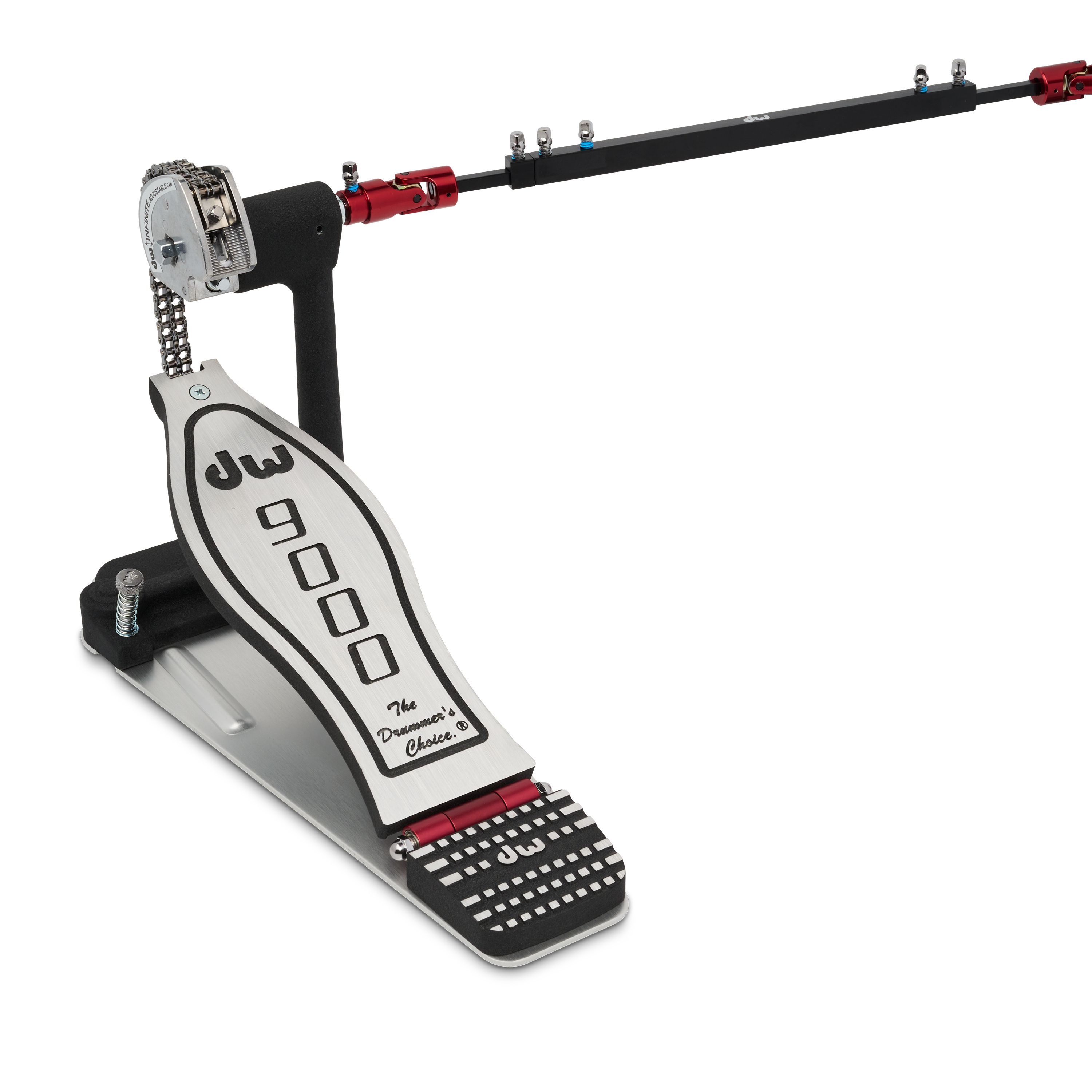 DW 9000 Series Double Bass Drum Pedal w/ Bag - Image 3