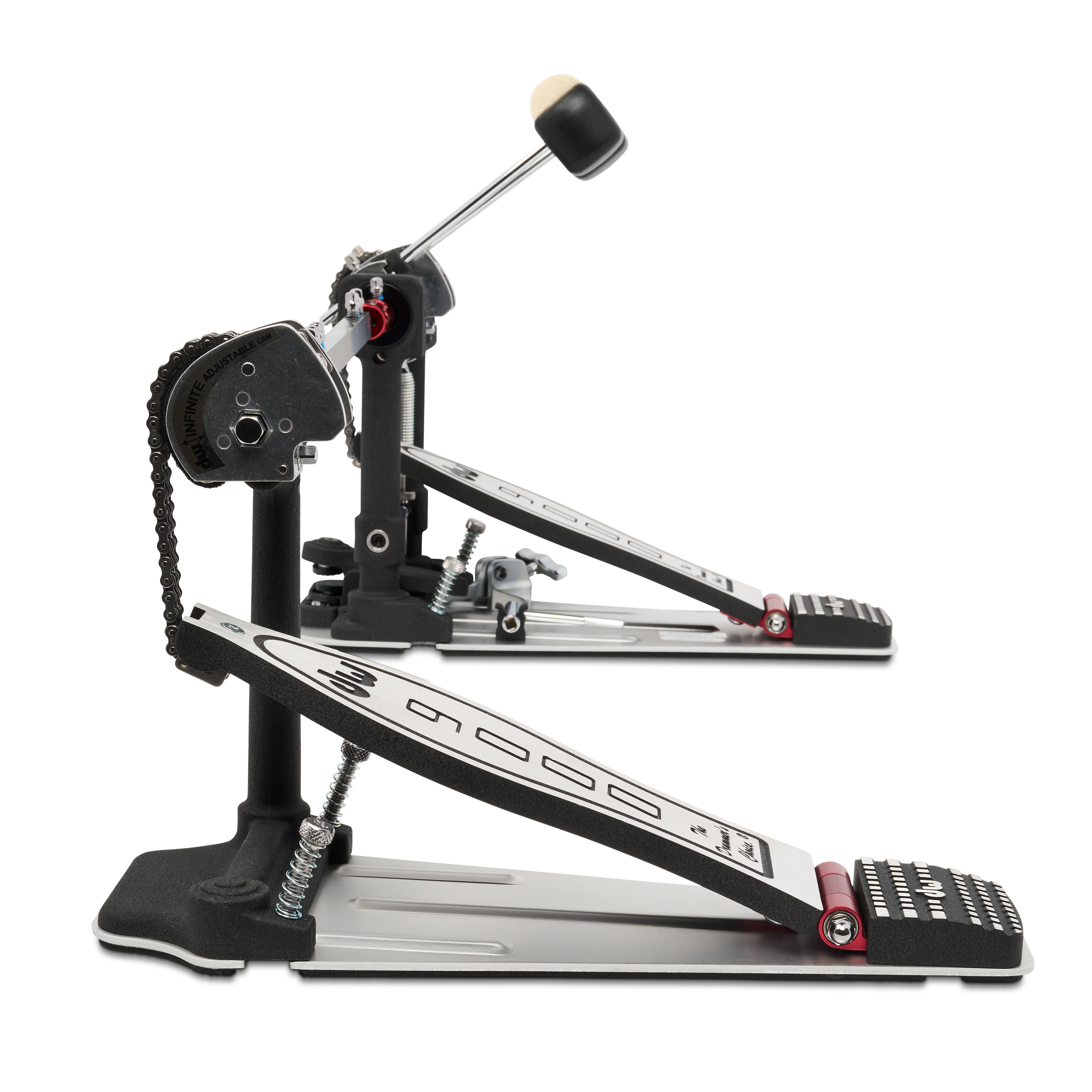 DW 9000 Series Double Bass Drum Pedal w/ Bag - Image 6