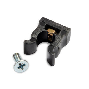Plastic Molded Pedal Key Clip with Screw