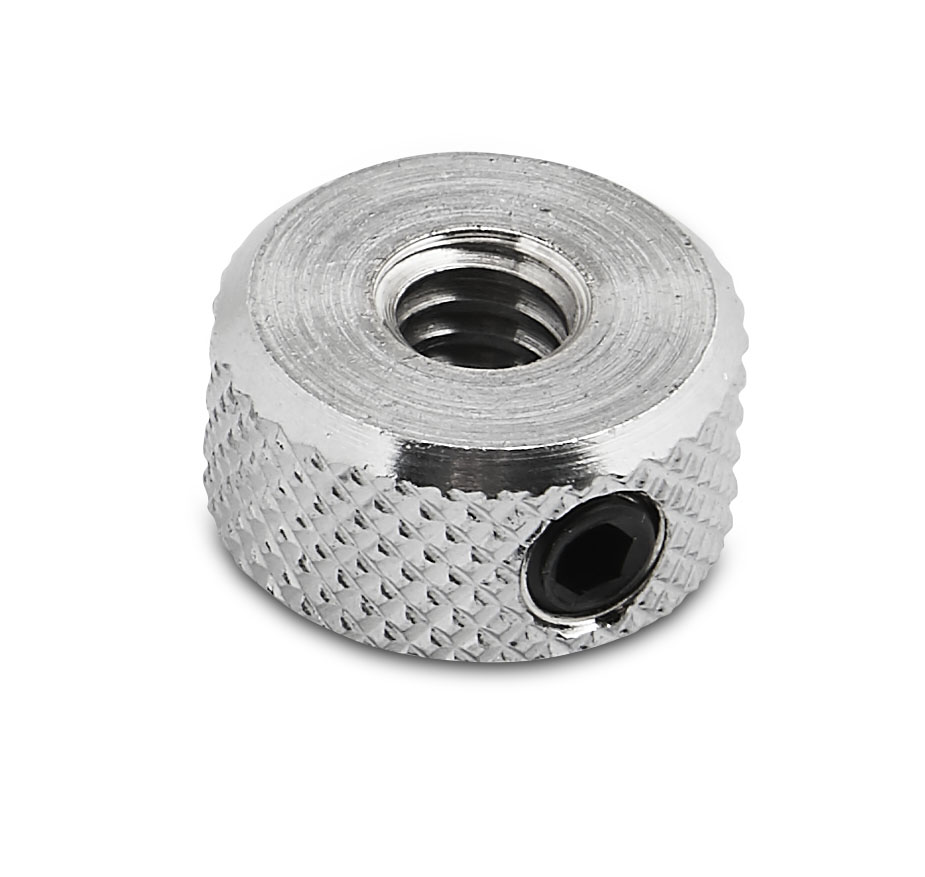 1/4" Knurled Nut for Bass Pedal Hoop Clamp